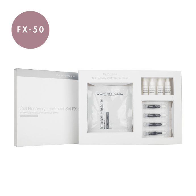 [D7352] Dermatude Cell Recovery Facial Treatment set FX-50 (4 hoitoa)