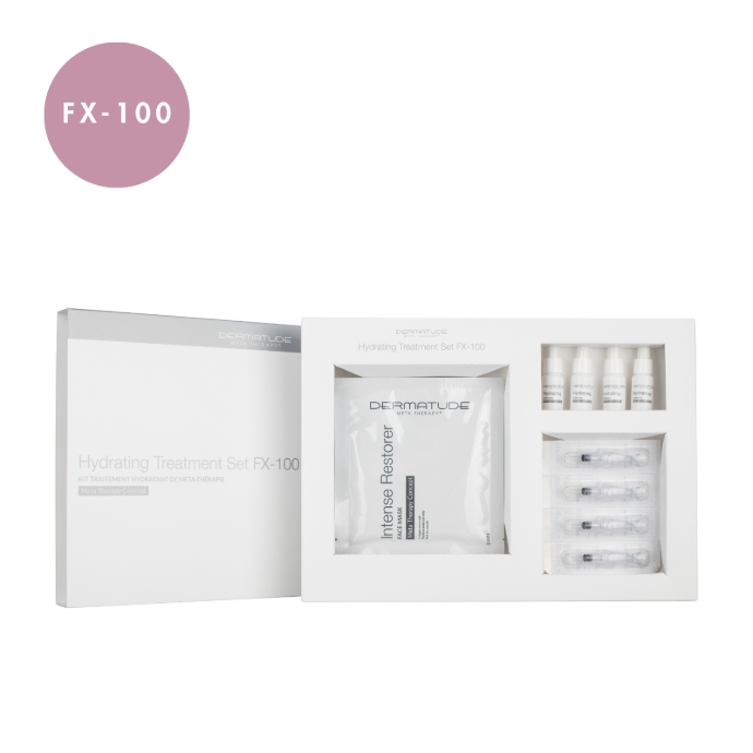 [D7360] Dermatude Hydrating Facial Treatment set FX-100 (4 hoitoa)