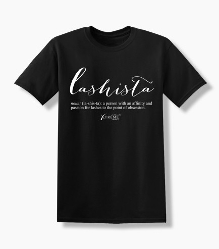 [660144S] Xtreme Lashes Lashista T-Shirt Black S