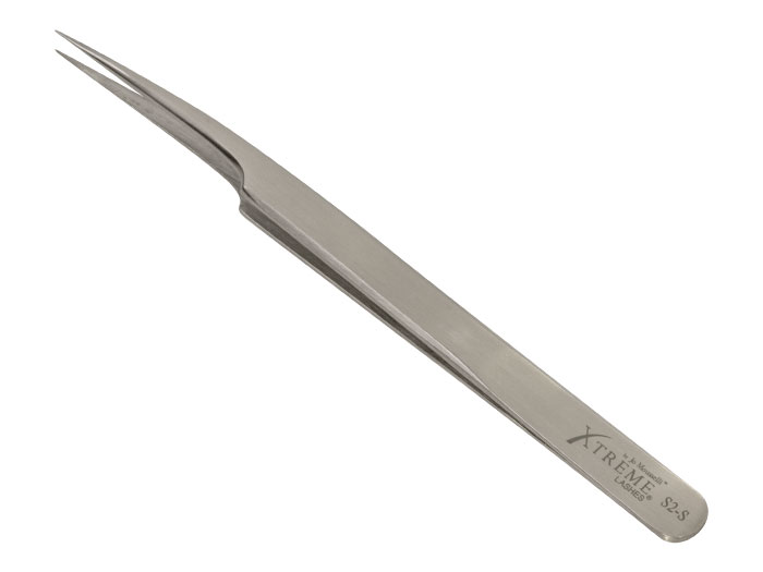 [3113] Xtreme Lashes Signature Curved Tweezers S2-S (14 cm)