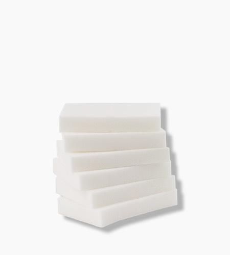 [3253] Xtreme Lashes 1&quot; x 1.5&quot; Cosmetic Sponges -puhdistussienet (40 kpl)