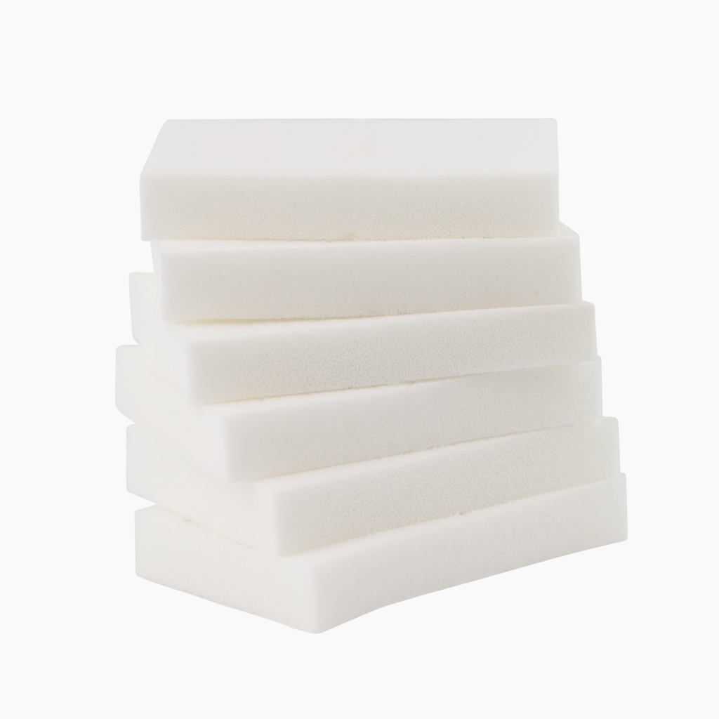 [3253] Xtreme Lashes 1" x 1.5" Cosmetic Sponges -puhdistussienet (40 kpl)