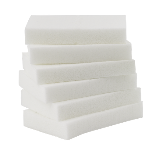 Xtreme Lashes 1&quot; x 1.5&quot; Cosmetic Sponges -puhdistussienet (40 kpl)