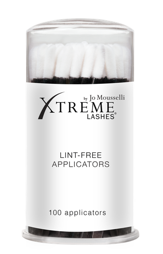 Xtreme Lashes Lint Free Xtreme Applicators -puhdistustikut (100 kpl pakkaus)