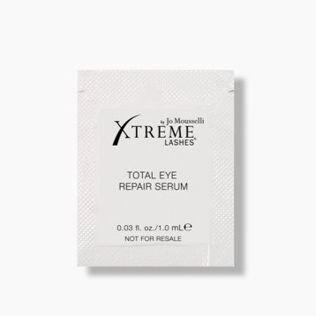 Xtreme Lashes Total Eye Repair Serum Packettes 1 ml -silmänympärysseeruminäytteet (5 kpl)