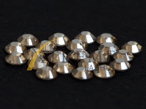 Xtreme Lashes Swarovski Flat Back Lash Crystals | Golden Shadow | 1.9 mm
