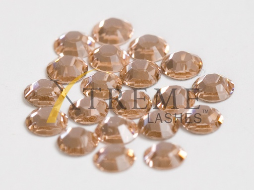 Xtreme Lashes Swarovski Flat Back Lash Crystals | Light Peach | 1.9 mm