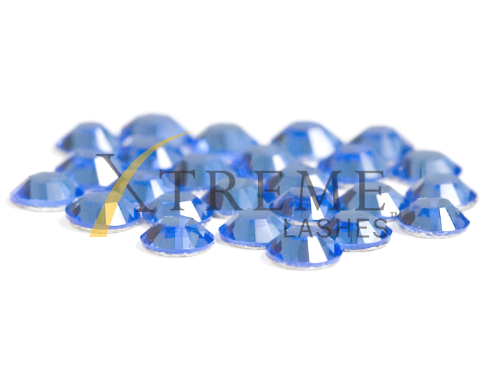 [7049] Xtreme Lashes Swarovski Flat Back Lash Crystals | Sapphire | 1.9 mm