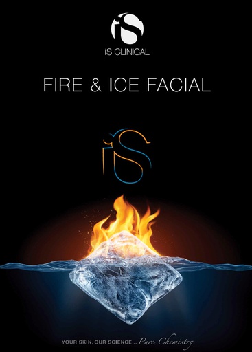iS Clinical juliste - Fire &amp; Ice 50x70cm