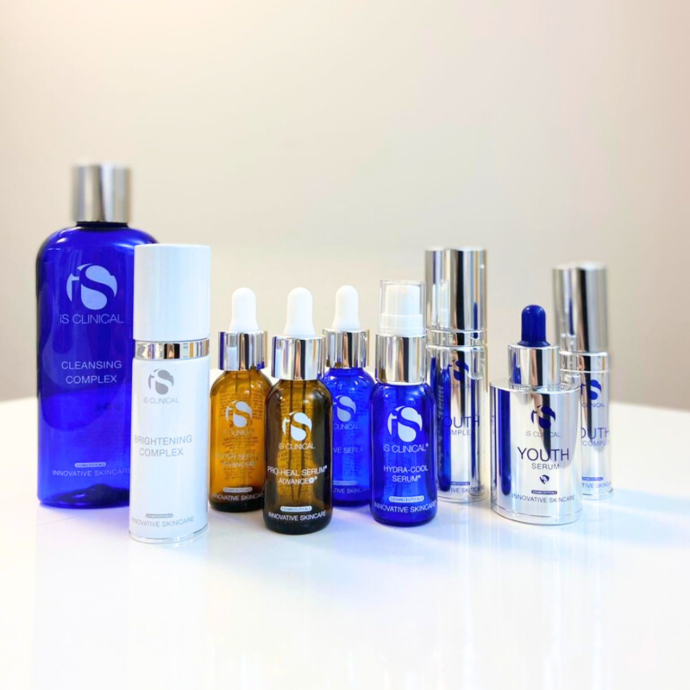 [DSP.8801] iS Clinical HERO Products Display Set (Bottles and Containers)