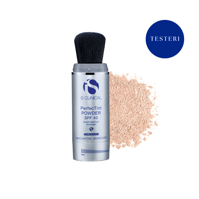 [1371.004.TST] iS Clinical PerfecTint Powder SPF 40 Ivory EU/UK TESTER