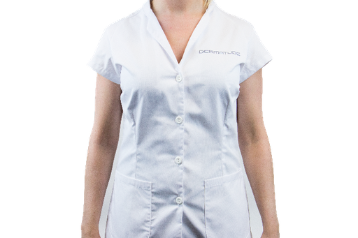 Dermatude Uniform Size S / White with logo