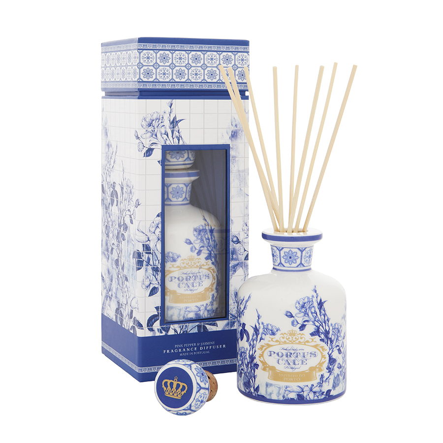 [C22304] Castebel Portus Cale Gold &amp; Blue Diffuser 250 ml -huonetuoksu