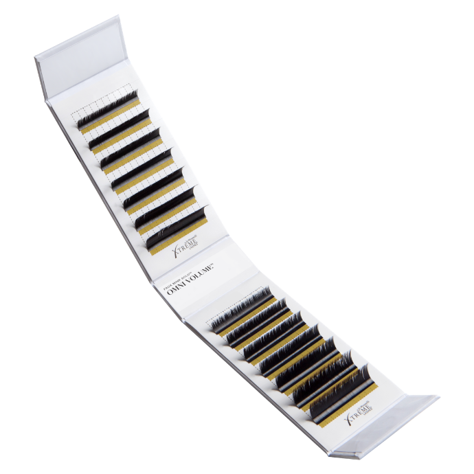 [24990513] X50 Black Omni Volume Lash Tray | 0.05 mm | 13 mm
