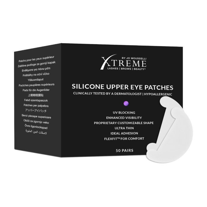 [03052] Silicone Upper Eye Patches - Matte (50 paria)