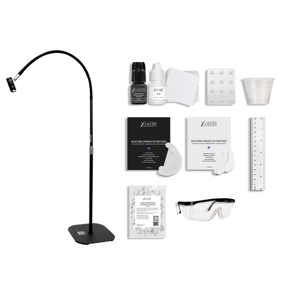 [130101] Flash Cure™ UV Lash Extension Essentials Kit