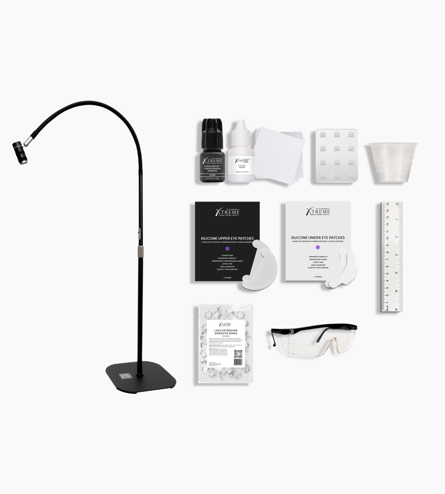 [130101] Flash Cure™ UV Lash Extension Essentials Kit