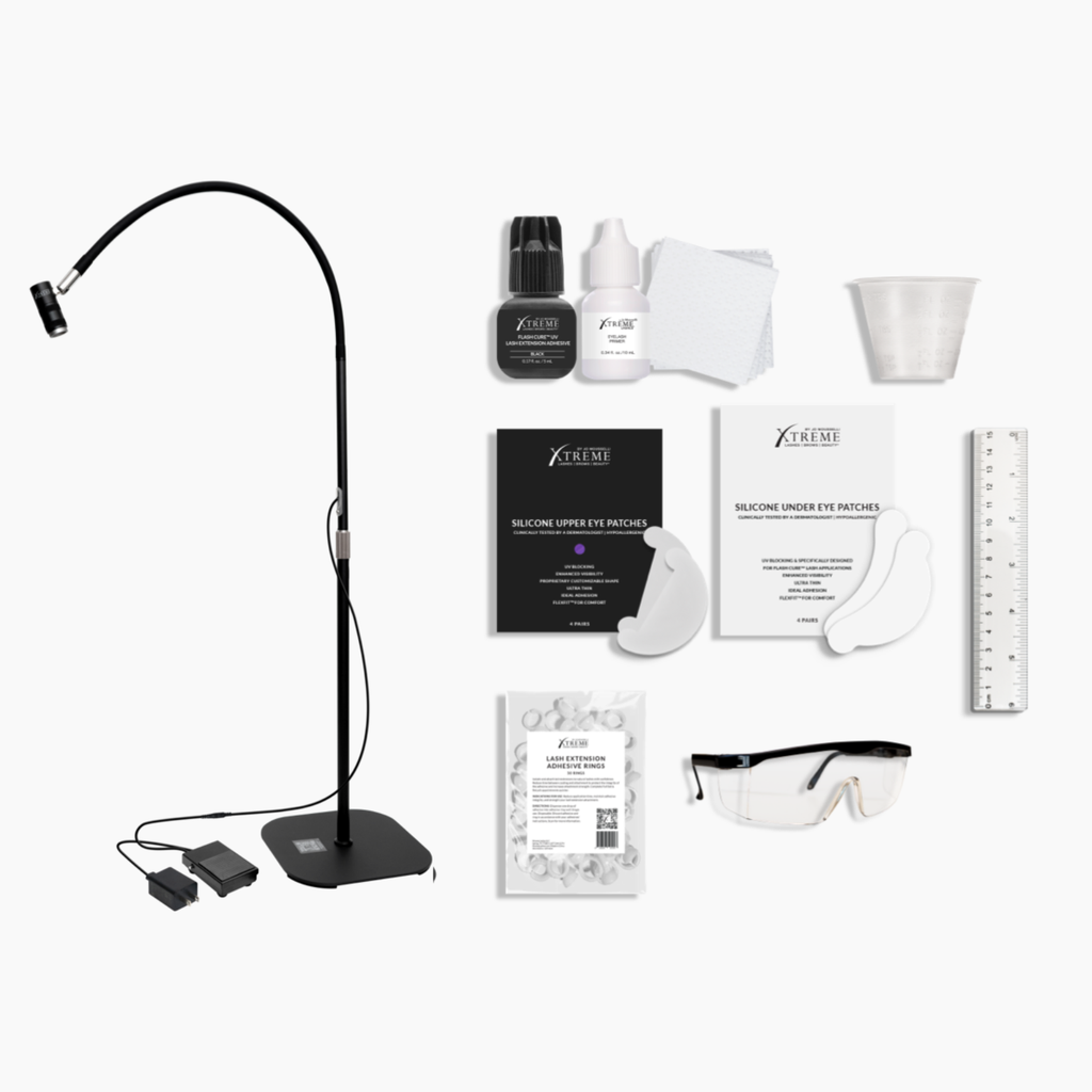 [130101] Flash Cure™ UV Lash Extension Essentials Kit