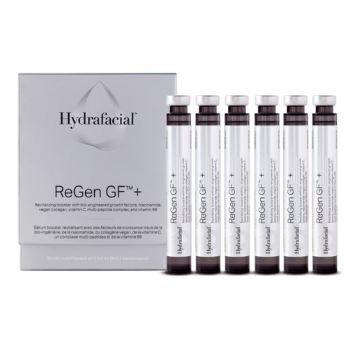 Hydrafacial ReGen GF™+ - 6 ampullia/laatikko - Kampanjatuote! Alennus -15% 01.-15.9.2026. Tuotteen hinta verkkokaupassa valmiiksi alennettu.
