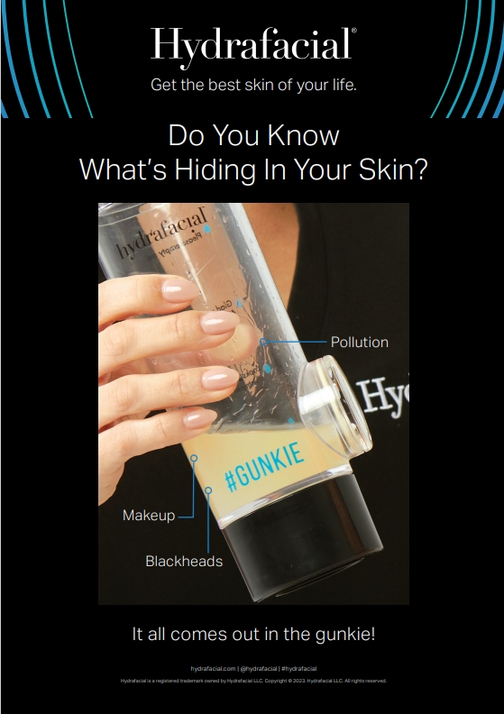 [180100521] Hydrafacial juliste - Gunkie A3
