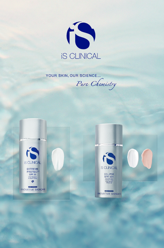 iS Clinical juliste - Aurinkosuojat 50x70cm