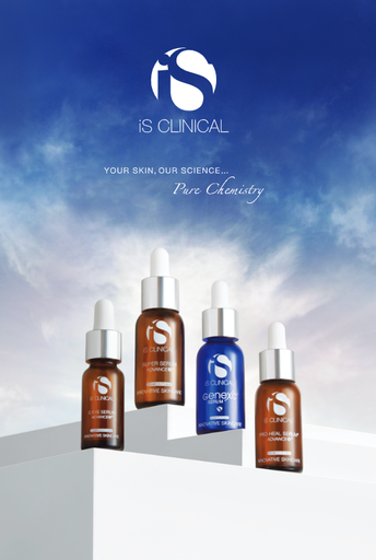 iS Clinical juliste - Seerumit 50x70cm