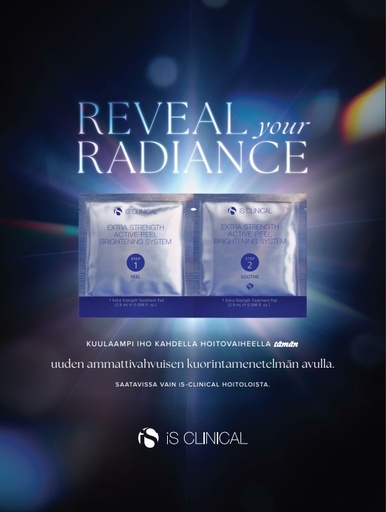 iS Clinical juliste - Extra Strength Active Peel Brightening System 50x70cm