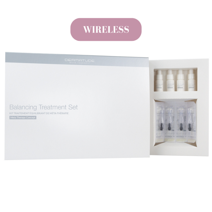 [D7356] Dermatude Balancing Facial Treatment Set Meta-Ject Wireless (4 hoitoa)